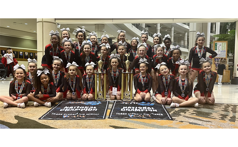 2022 JPW National Champions Sideline Performance Cheer and Show Cheer Level 2